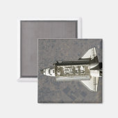 宇宙シャトルエンデバー7 マグネット (正面/裏面)