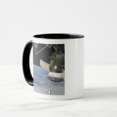 宇宙シャトルエンデバー、ソユーズ宇宙船 マグカップ (正面左)