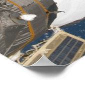 宇宙シャトルエンデバー&ISS ポスター (角)