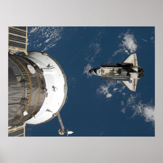 宇宙シャトルエンデバー&ISS ポスター (正面)
