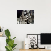 宇宙シャトルエンデバー&ISS ポスター (ホームオフィス)