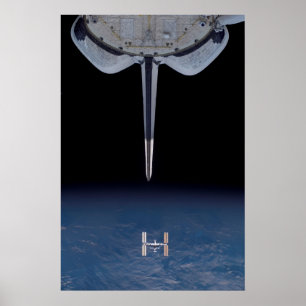 宇宙シャトルエンデバー&ISS(STS-118) ポスター