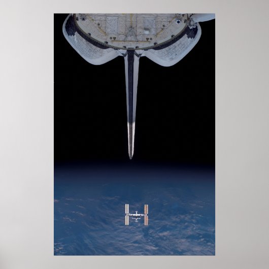 宇宙シャトルエンデバー&ISS(STS-118) ポスター (正面)