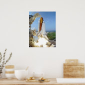 宇宙シャトルエンデバー(STS-118) ポスター (キッチン)