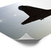 宇宙シャトルコロンビア号の着陸(STS-52) ポスター (角)