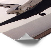 宇宙シャトルコロンビア号の着陸(STS-55) ポスター (角)
