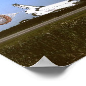 宇宙シャトルコロンビア号の着陸(STS-62) ポスター (角)