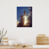 宇宙シャトルコロンビア号(STS-1)の発売 ポスター (キッチン)