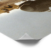 宇宙シャトルコロンビア号(STS-5)の着陸 ポスター (角)