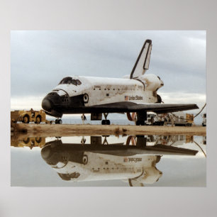 宇宙シャトルコロンビア号(STS-5)の着陸 ポスター