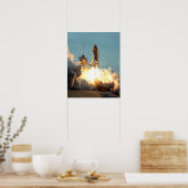 宇宙シャトルコロンビア号(STS-87)の発売 ポスター (キッチン)