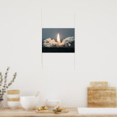 宇宙シャトルコロンビア号(STS-87)の発売 ポスター (キッチン)