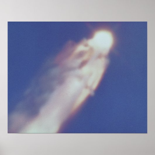 宇宙シャトルコロンビア災害 ポスター (正面)