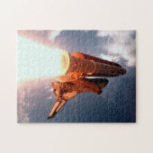 宇宙シャトルコロンビア爆風オフ ジグソーパズル (横)