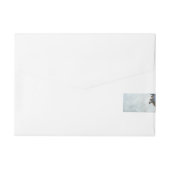 宇宙シャトルコロンビア進水 ラップアラウンド宛名ラベル (裏面)