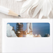 宇宙シャトルコロンビア進水 ラベル (インサイチュ)