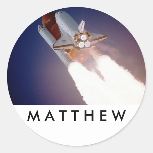 宇宙シャトルシール ラウンドシール (正面)