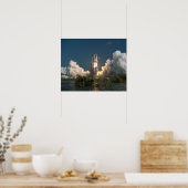 宇宙シャトルチャレンジャーの発売(STS-61A) ポスター (キッチン)