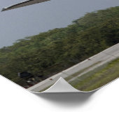 宇宙シャトルディスカバリが着陸に近づく2 ポスター (角)