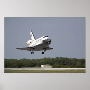 宇宙シャトルディスカバリが着陸に近づく2 ポスター