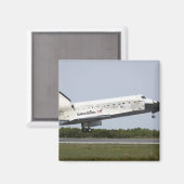 宇宙シャトルディスカバリが着陸に近づく4 マグネット (正面/裏面)