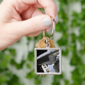 宇宙シャトルディスカバリのドッキング キーホルダー (手)