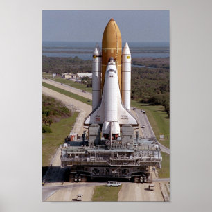 宇宙シャトルディスカバリの展開(STS-63) ポスター