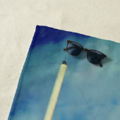 宇宙シャトルディスカバリの打ち上げ ビーチタオル (インサイチュ)