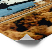 宇宙シャトルディスカバリの着陸(STS-31) ポスター (角)