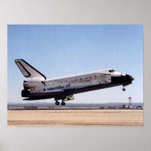 宇宙シャトルディスカバリの着陸(STS-92) ポスター
