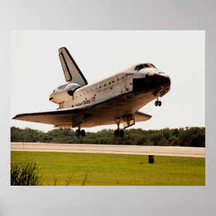宇宙シャトルディスカバリの着陸(STS-95) ポスター
