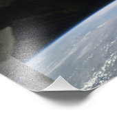 宇宙シャトルディスカバリの表示 フォトプリント (角)