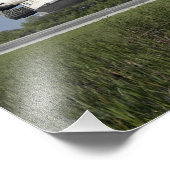 宇宙シャトルディスカバリーが滑走路33に着陸 フォトプリント (角)