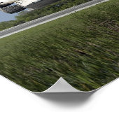 宇宙シャトルディスカバリーが滑走路33に着陸 ポスター (角)