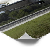 宇宙シャトルディスカバリーが滑走路33 2に着陸 ポスター (角)