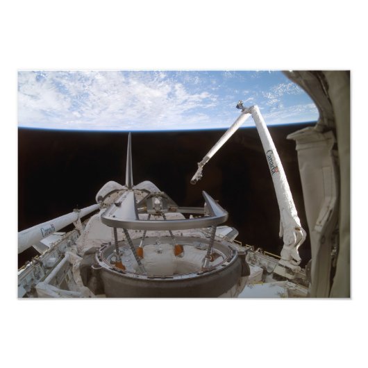 宇宙シャトルディスカバリーのペイロードベイ2 フォトプリント (正面)