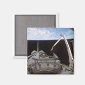 宇宙シャトルディスカバリーのペイロードベイ2 マグネット (正面/裏面)