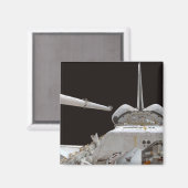 宇宙シャトルディスカバリーのペイロードベイ マグネット (正面/裏面)