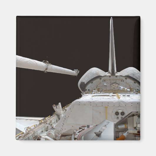 宇宙シャトルディスカバリーのペイロードベイ マグネット (正面)