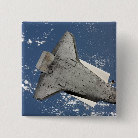 宇宙シャトルディスカバリーの下面2 缶バッジ (正面)