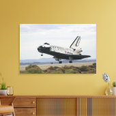 宇宙シャトルディスカバリーの主な着陸ギア キャンバスプリント (インサイチュ (リビング))