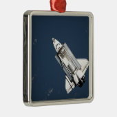 宇宙シャトルディスカバリーの空中表示2 メタルオーナメント (右)