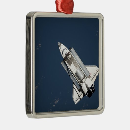 宇宙シャトルディスカバリーの空中表示2 メタルオーナメント (右)