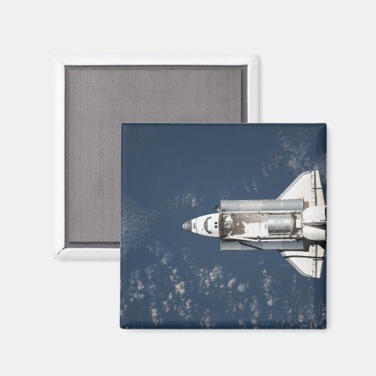 宇宙シャトルディスカバリーの空中表示3 マグネット (正面/裏面)