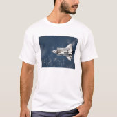 宇宙シャトルディスカバリーの空中表示3 Tシャツ (正面)
