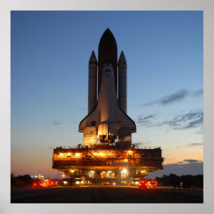 宇宙シャトルディスカバリー打ち上げNASA ポスター
