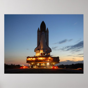 宇宙シャトルディスカバリー打ち上げNASA ポスター