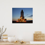 宇宙シャトルディスカバリー打ち上げNASA ポスター (キッチン)