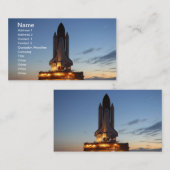 宇宙シャトルディスカバリー打ち上げNASA 名刺 (正面/裏面)