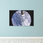 宇宙シャトルディスカバリー11 キャンバスプリント (インサイチュ (ウッドフロア))